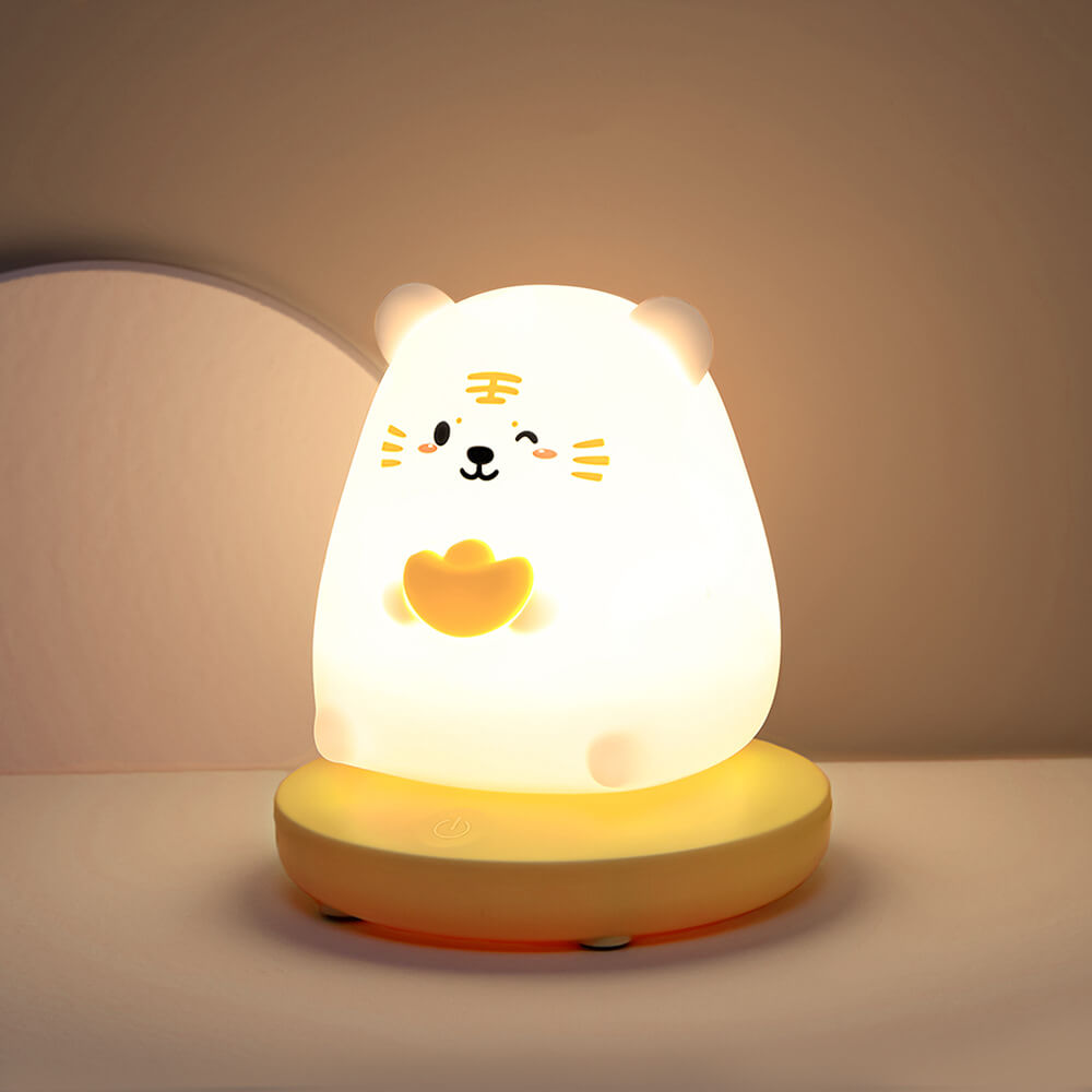 Silicone Animal Rechargeable Night Table Lamp