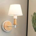Wooden Tubular Wall Lamp
