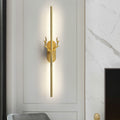 Aluminum Long Strip Antler Wall Lamp