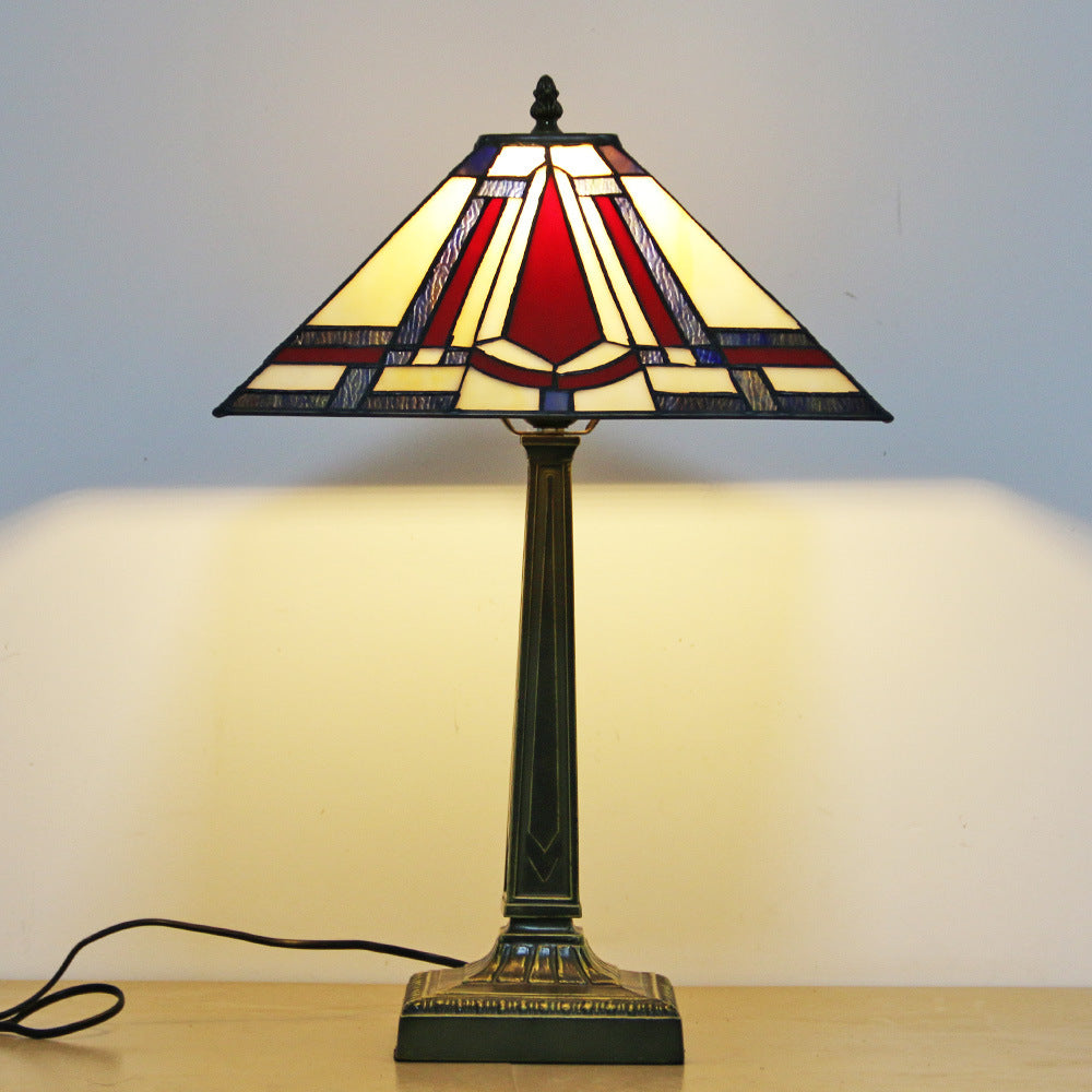 Conic Diamond Deer Alloy Table Lamp