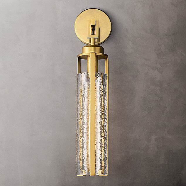 Metal Glass Wall Lamp