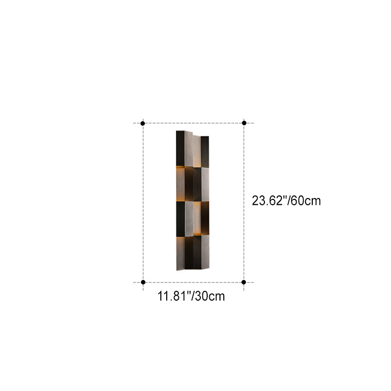 Stainless Steel Rectangular Patio Outdoor Light