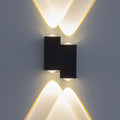Square Geometric Luminous Outdoor Light