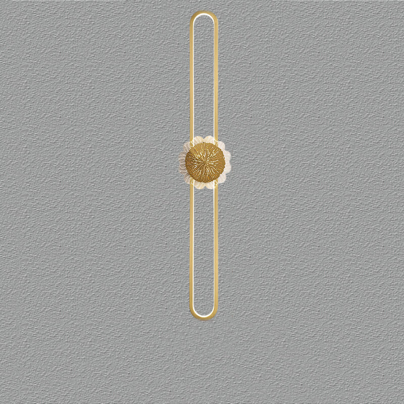 Full Copper Ring Design Wall Lamp