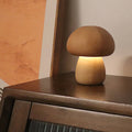 Mushroom Wood Bedroom Table Lamp