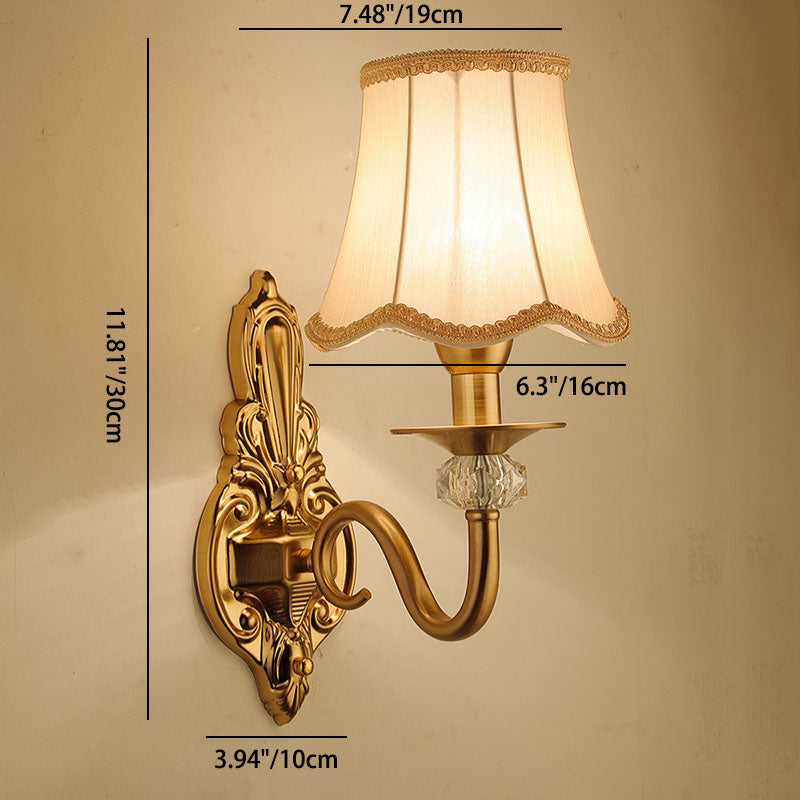 Hardware Kraft Paper Living Wall Lamp