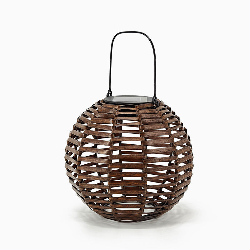 Round Iron Plastic Living Table Lamp