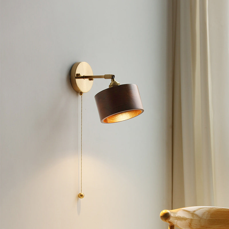 Round Cone Dome Copper Wall Lamp