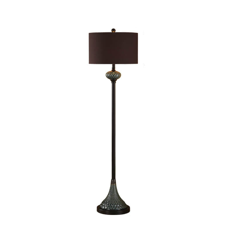 European Luxury Plate Ceramic Floor Lamp
