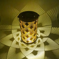 Solar Iron Cylinder Decorative Outdoor Light