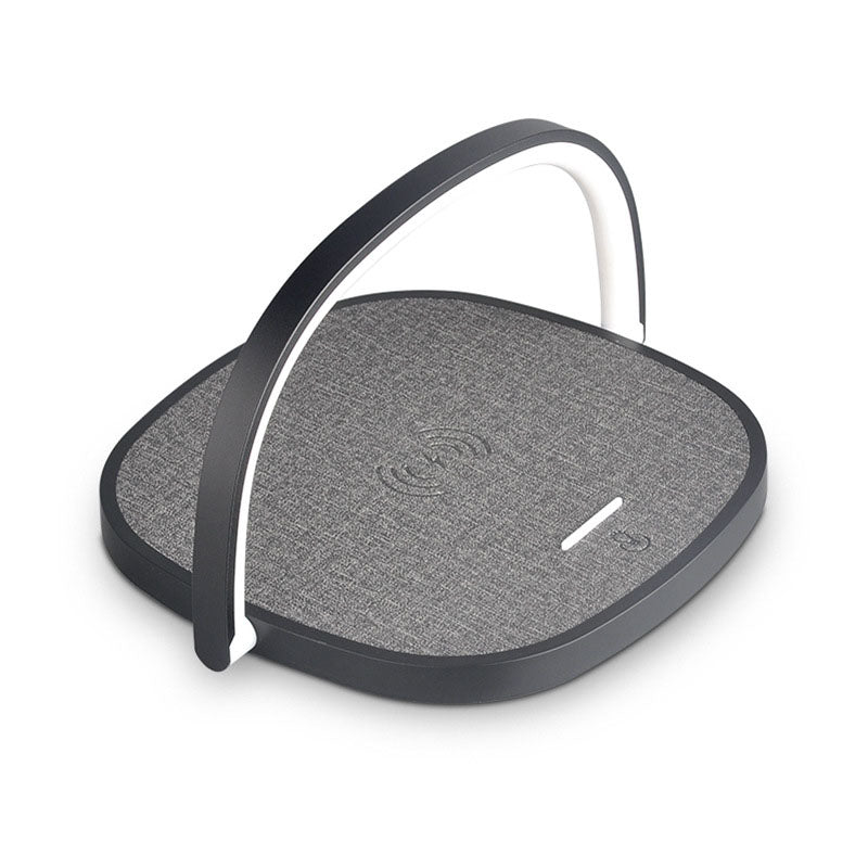 Wireless Charging Round Flat Table Lamp