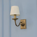 Cylinder Candelabra Curved Rod Wall Lamp