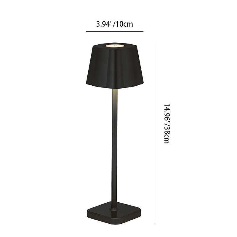 Metal Mushroom Bedroom Table Lamp