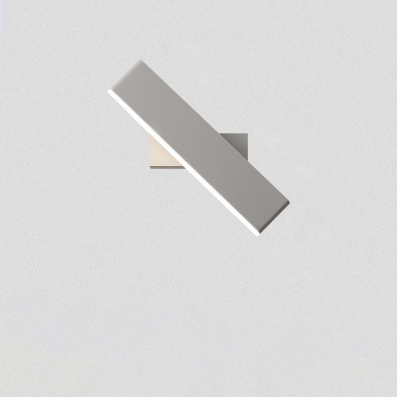 Rectangular Bar Aluminum Acrylic Wall Lamp