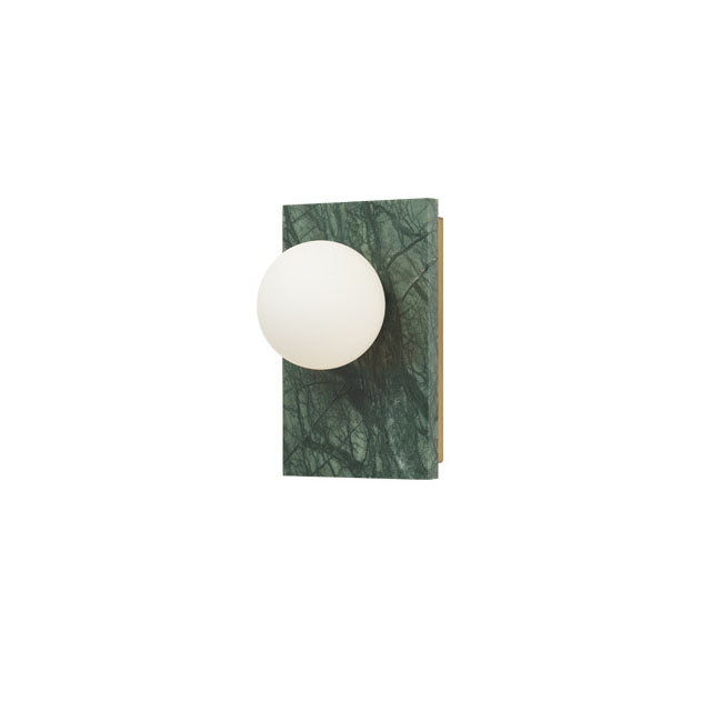 Marble Square Glass Ball Wall Lamp