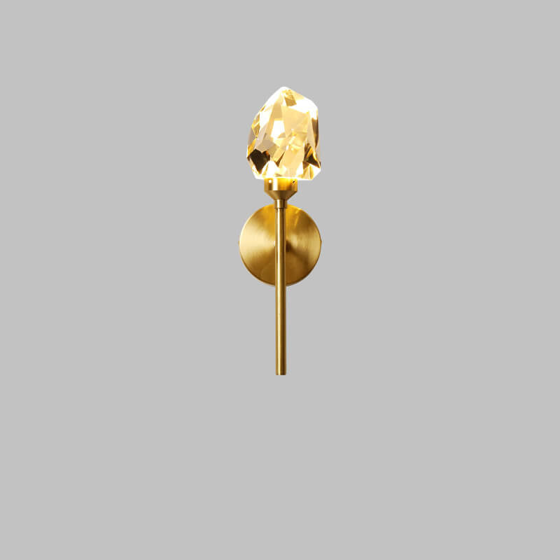 Full Copper Crystal Scepter Wall Lamp