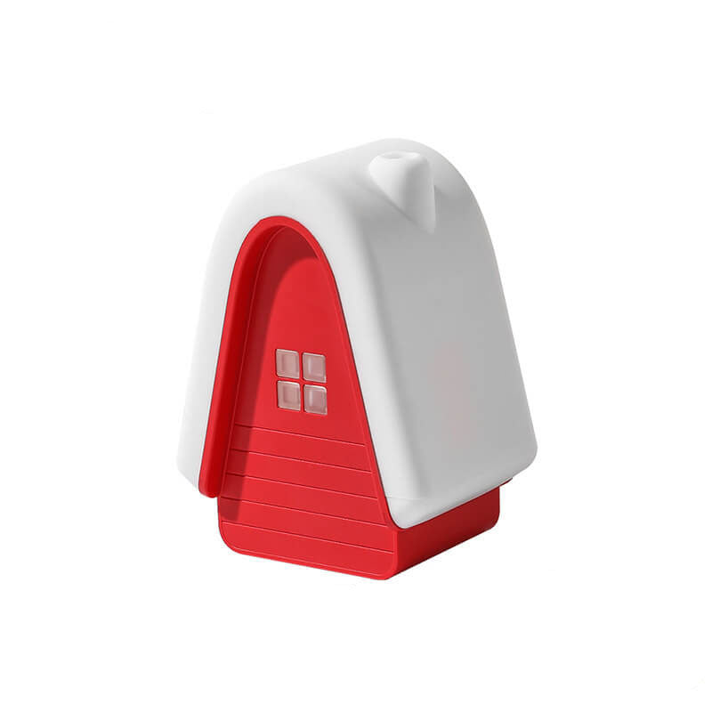 Cartoon Snow House Silicone Table Lamp