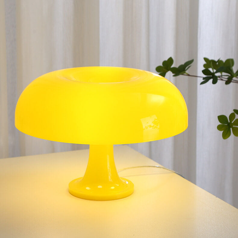 Mushroom Polyester Carbonate 4-Light Table Lamp