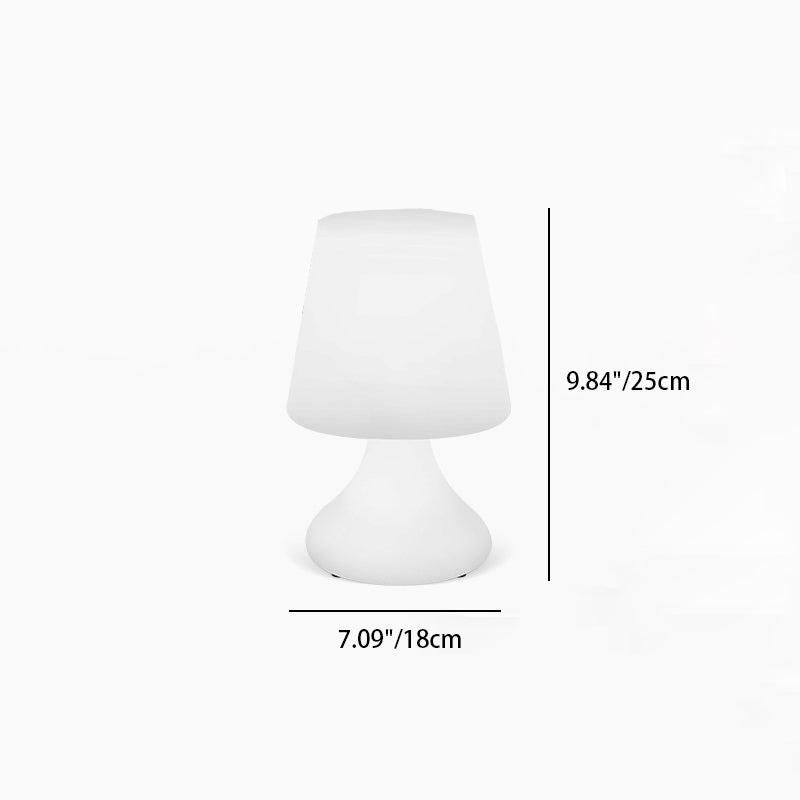 PE Cup Shape Table Outdoor Light