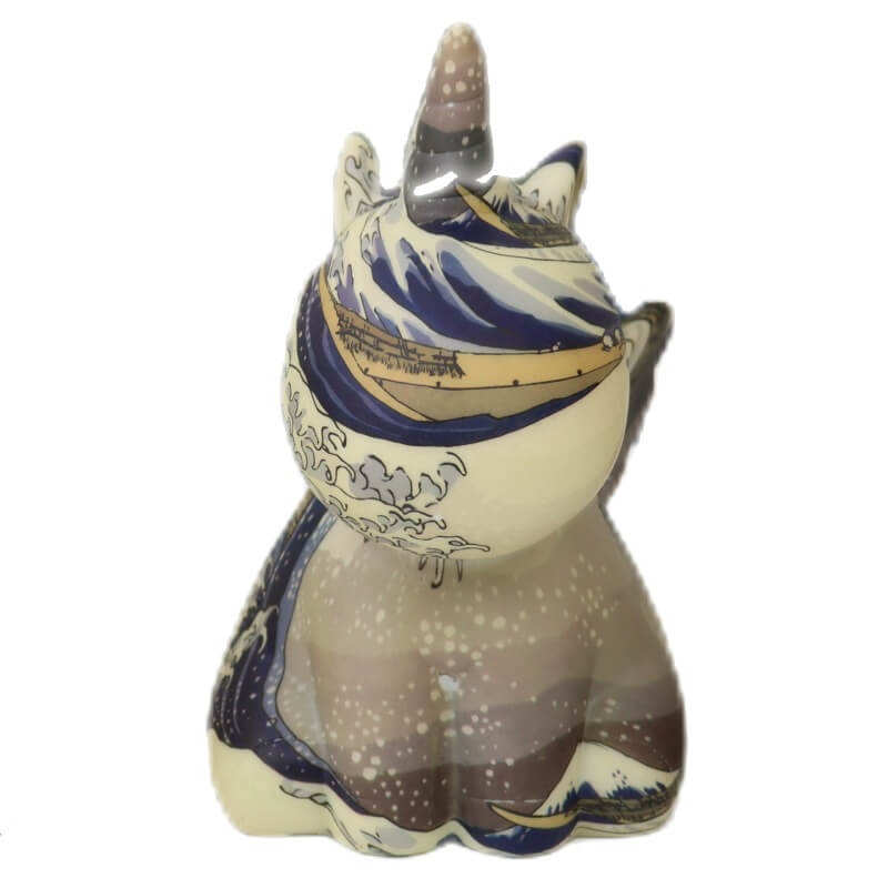 Unicorn Painted 3D Printed Table Lamp