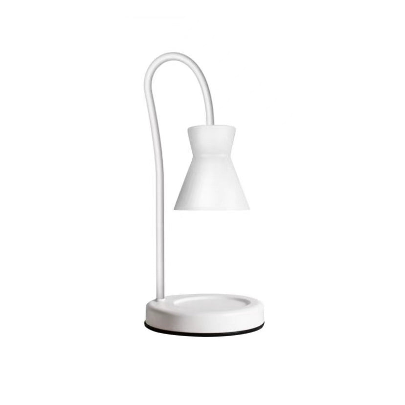 Metal Hourglass Lampstand Melting 2-Light Table Lamp
