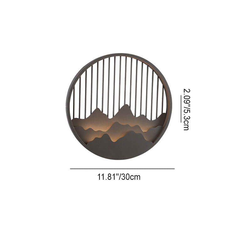 Round Mountain Stainless Steel Outdoor Light