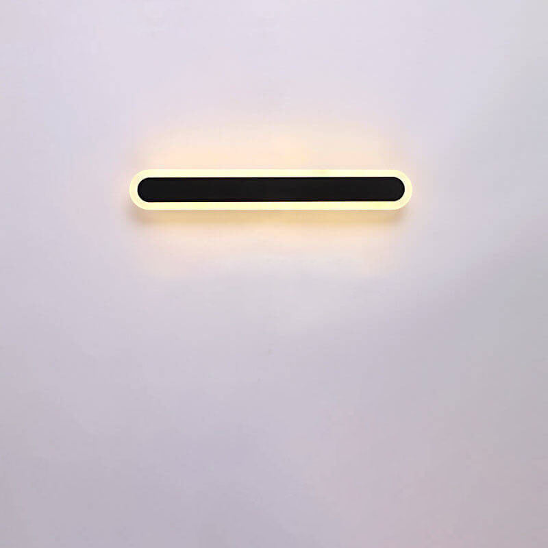 Long Bar Iron Acrylic Wall Lamp