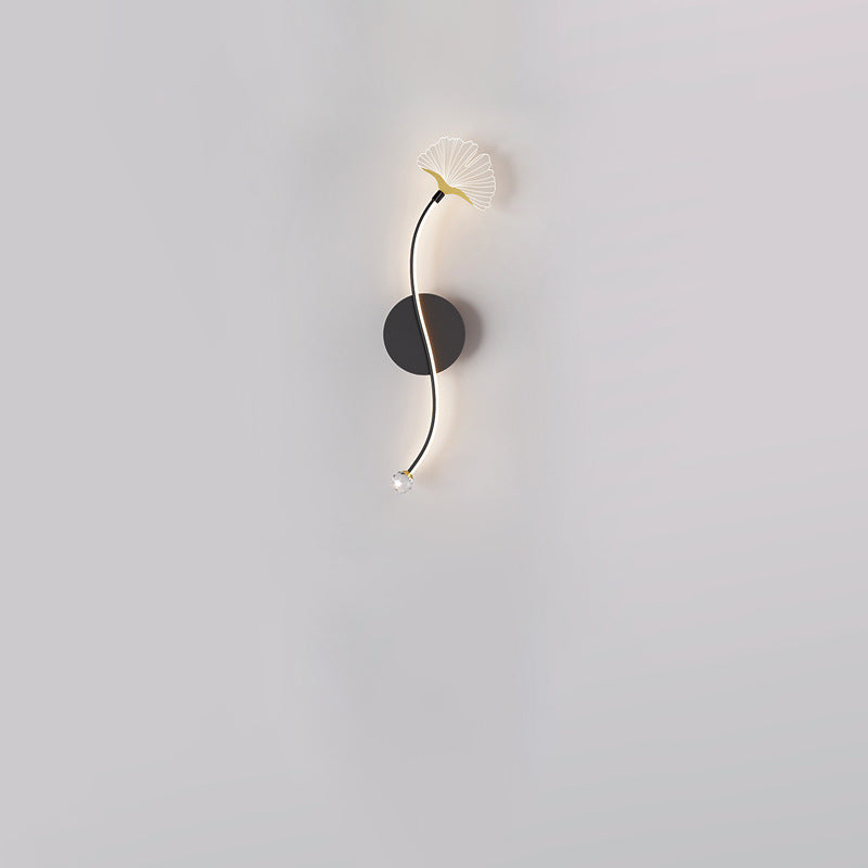 Iron Aluminum Acrylic Line Wall Lamp
