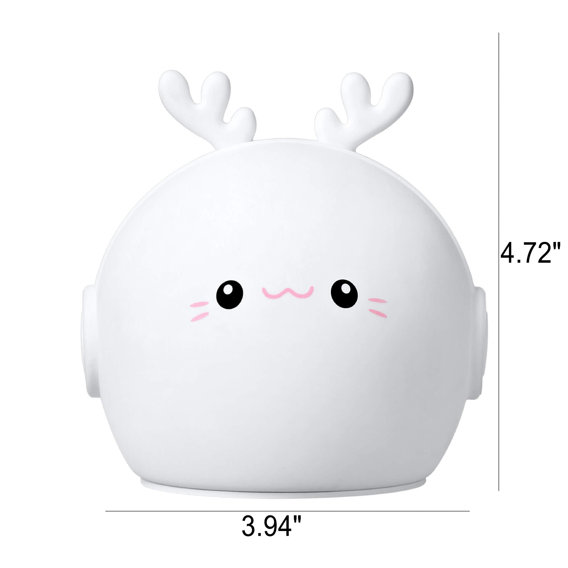 Cartoon Deer Rabbit Silicone Table Lamp