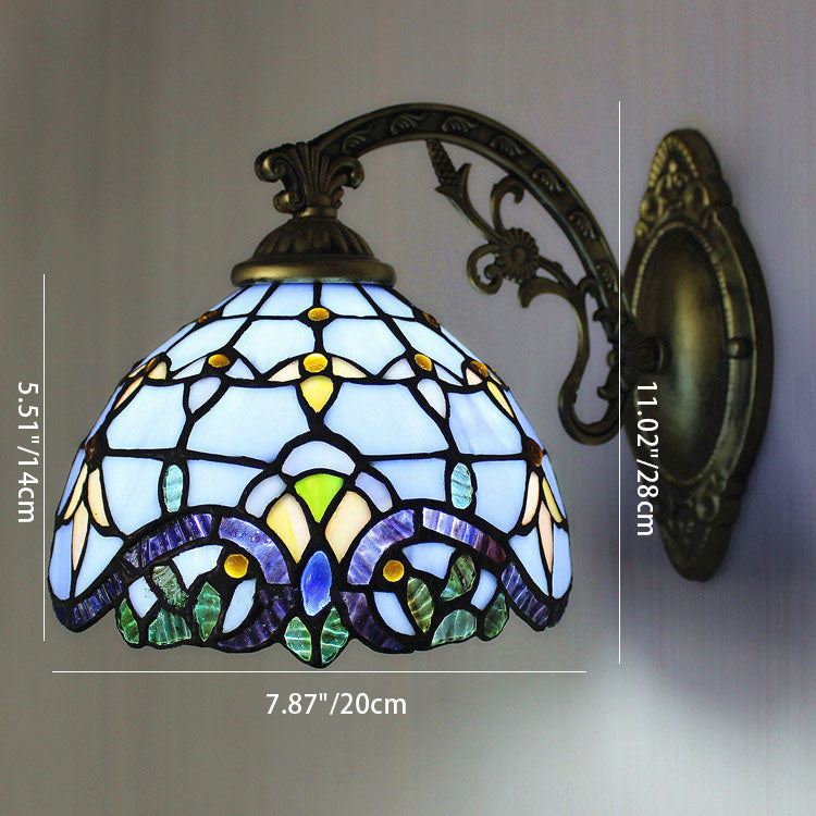 Half Globe Mermaid Iron Wall Lamp