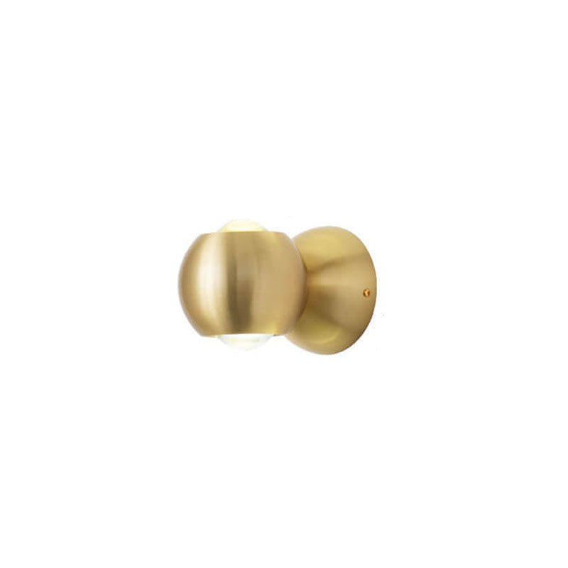 Copper Cylindrical Mini Wall Lamp