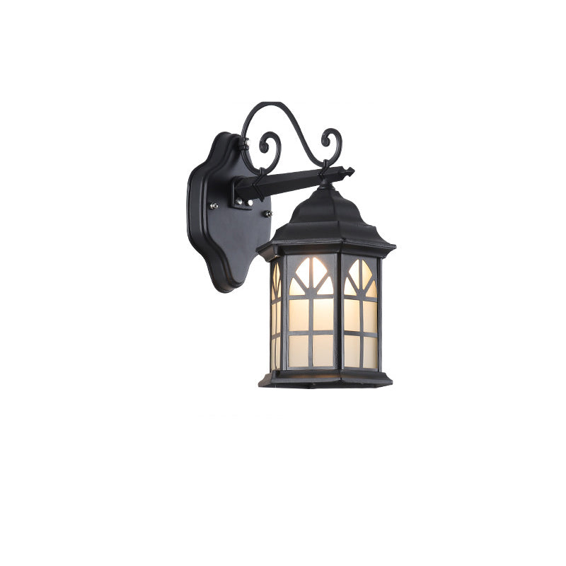Aluminum Glass Cylinder House Outdoor Light