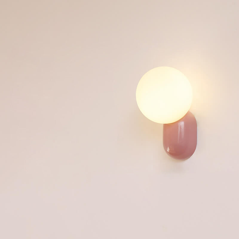 Macaron Cream Style Resin Wall Lamp