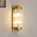 Iron Glass Cylinder Living 2-Light Wall Lamp