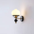 Geometric Circle Glass Iron Wall Lamp