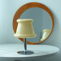 Hat Glass Iron Bedroom Table Lamp