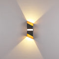 Square Aluminum Glass Up Outdoor Light