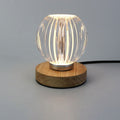 Acrylic Round Ball Wireless Table Lamp