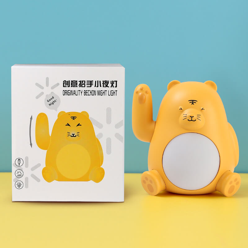 Tiger Silicone Rechargeable Pat Night Light