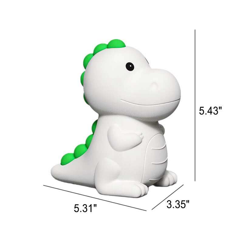 Cartoon Dinosaur Silicone Pat Table Lamp