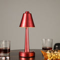 Metal Cone Touch Table Lamp