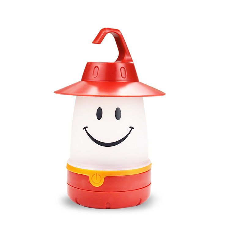 Smiley Lantern Camping Decorative Table Lamp