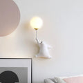 Bear Iron Glass Wall Lamp