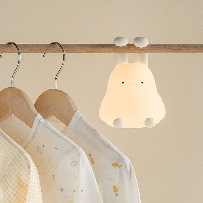 Cute Folded Ear Rabbit Table Lamp