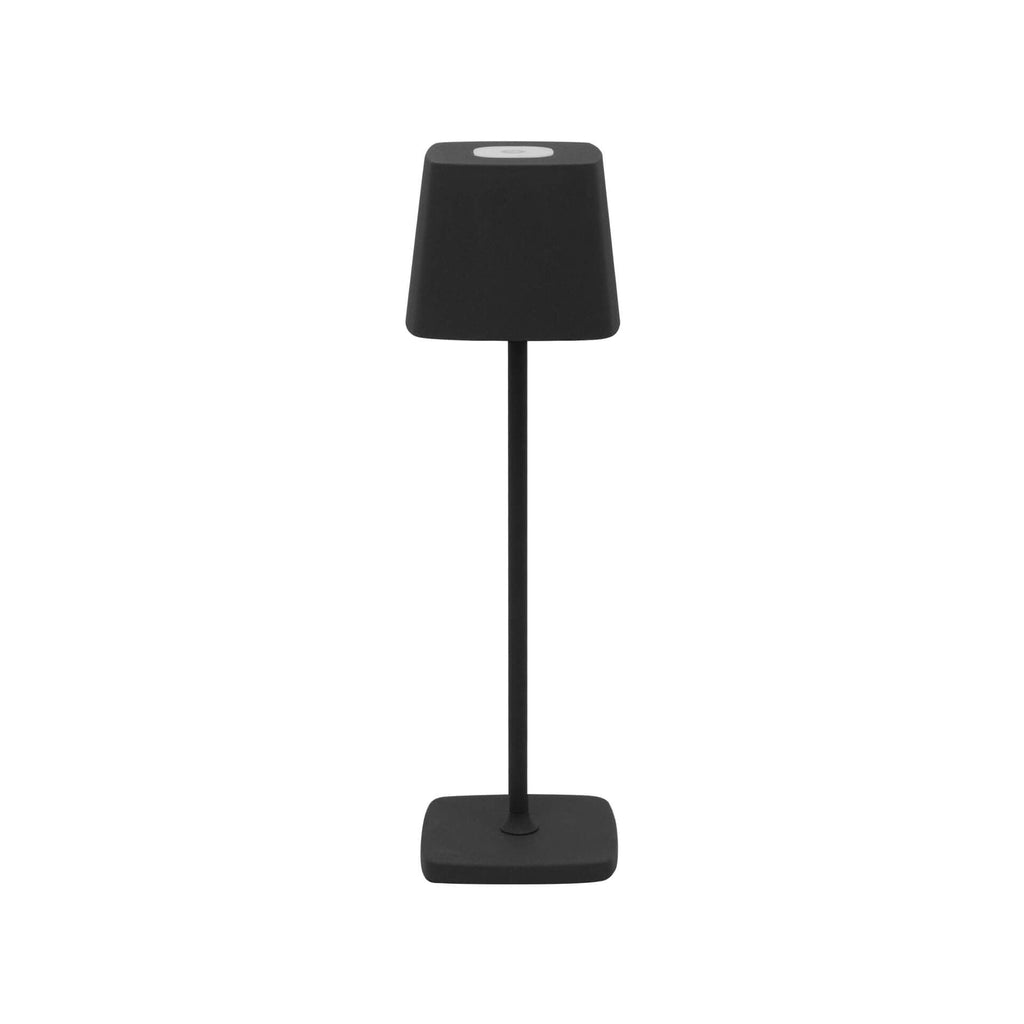 Square Solid Color Aluminum Table Lamp