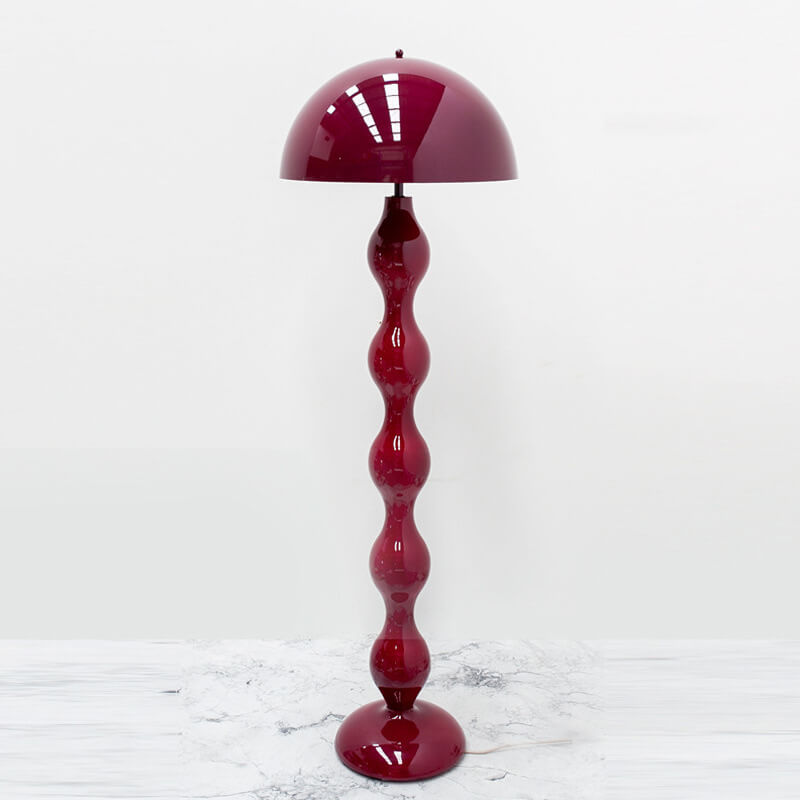Macaron Mushroom Shape Iron Floor Lamp
