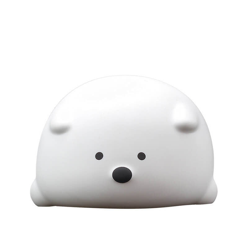 Cartoon Bear Silicone Kids Table Lamp