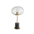 Round Ball Cylinder Marble Table Lamp