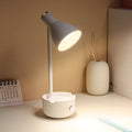 Round Horn Plastic ABS Table Lamp