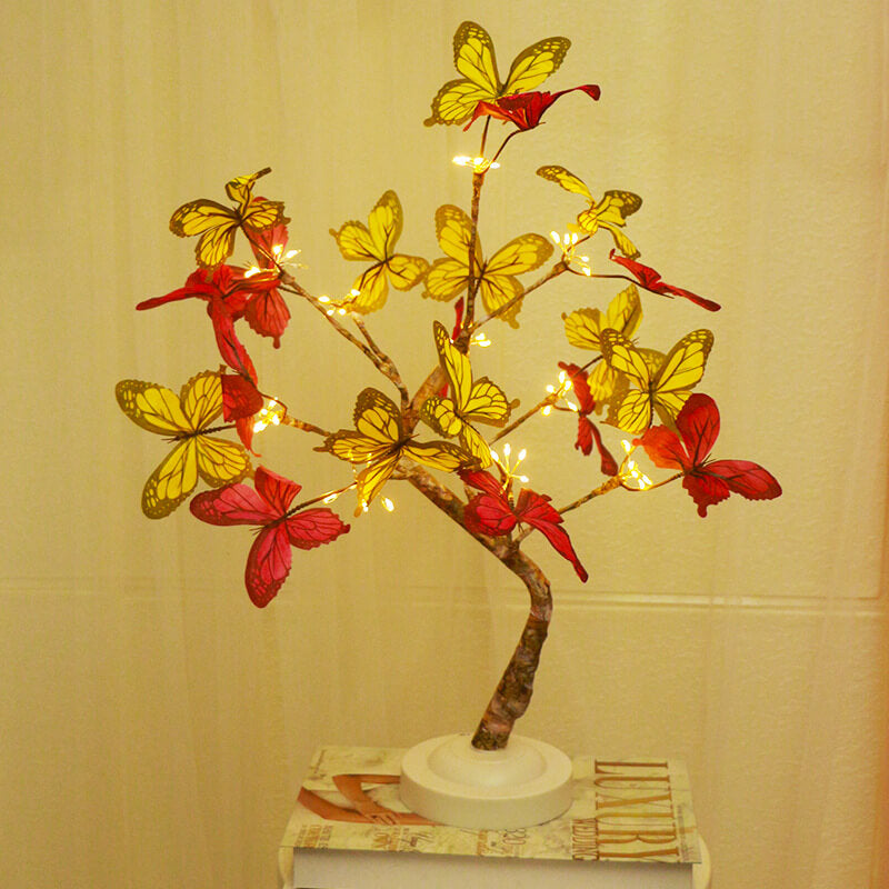 Butterfly Tree Table Lamp